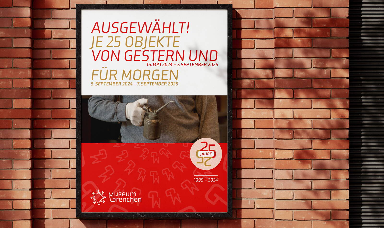 Museum Grenchen 25 Jahre Jubiläum, Plakat