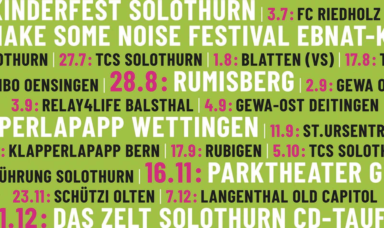 Pumpelpitz Tournee Flyer, Für Kinderkonzerte